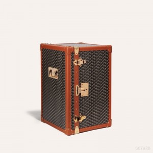 Maleta Goyard CIGARES TRUNK Negras Marrones | GY-BPG5059