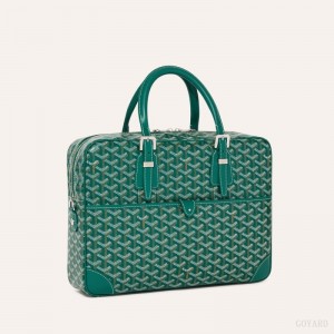 Maletín Goyard Ambassade MM Document Case Verde | GY-EUC1279
