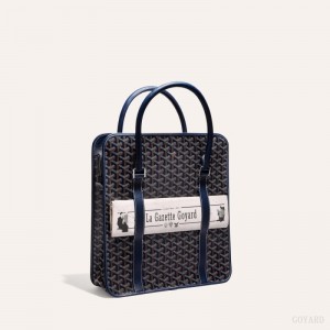 Maletín Goyard BOURGOGNE BAG Azul Marino Azules | GY-GBE5072