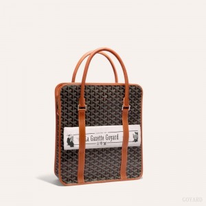 Maletín Goyard BOURGOGNE BAG Negras Marrones | GY-TJL8732