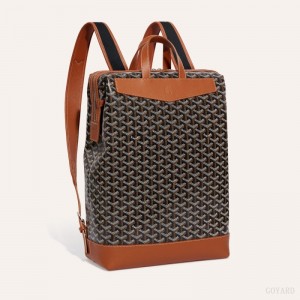 Mochilas Goyard Cisalpin Backpack Negras Marrones | GY-QUQ3378
