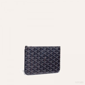 Pequeña Marroquinería Goyard SÉNAT PM POCKET Azul Marino Azules | GY-VWA7653