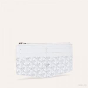 Porta Tarjeta Goyard Insert Louise Blancas | GY-IHQ7959