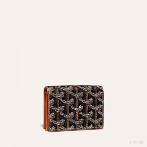 Porta Tarjeta Goyard MALESHERBES CARD WALLET Negras Marrones | GY-SZC7897