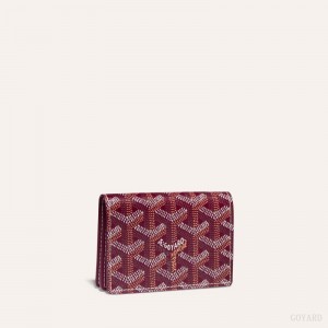 Porta Tarjeta Goyard MALESHERBES CARD WALLET Burdeos | GY-NQP3572