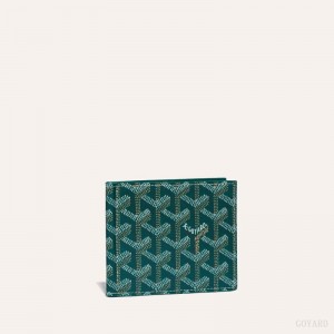 Porta Tarjeta Goyard SAINT-THOMAS BILL FOLD Verde | GY-QJM0636