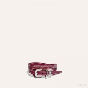 Pulseras Goyard EDMOND BRACELET Burdeos | GY-LLF4417