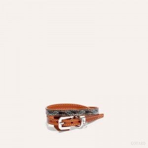 Pulseras Goyard EDMOND BRACELET Negras Marrones | GY-IIP4751