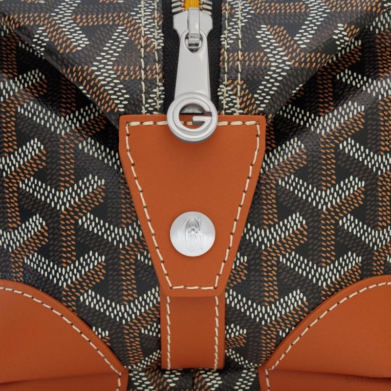 Accesorios Goyard Bowling 25 Toiletry Bag Negras Marrones | GY-TNF6225