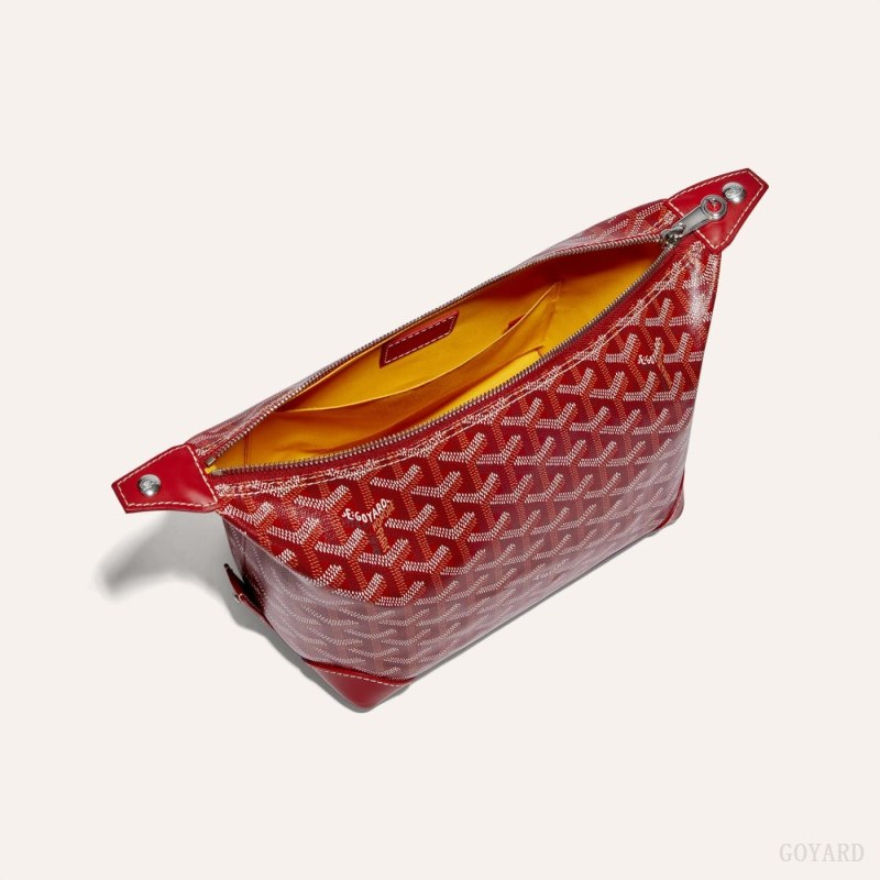Accesorios Goyard Bowling 25 Toiletry Bag Rojas | GY-RVB2575