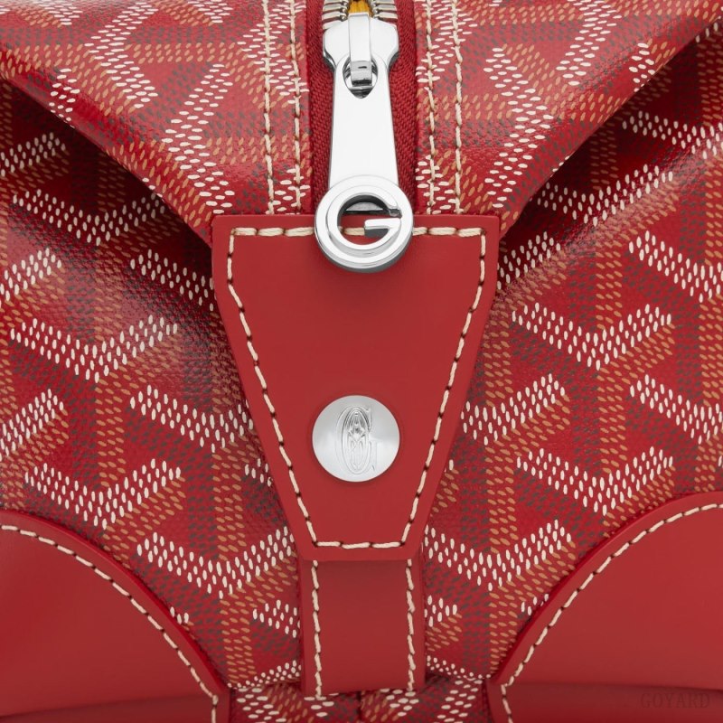 Accesorios Goyard Bowling 25 Toiletry Bag Rojas | GY-RVB2575