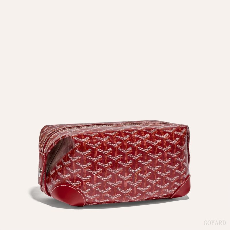 Accesorios Goyard Bowling 25 Toiletry Bag Rojas | GY-RVB2575