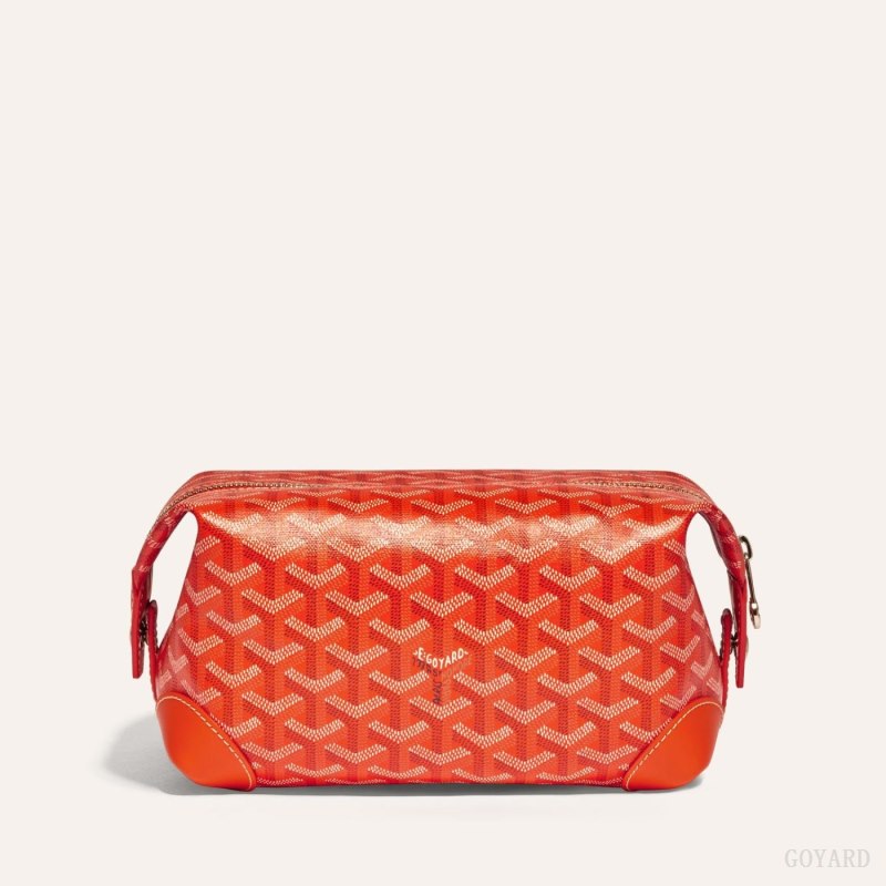 Accesorios Goyard Bowling 25 Toiletry Bag Naranjas | GY-THC2927