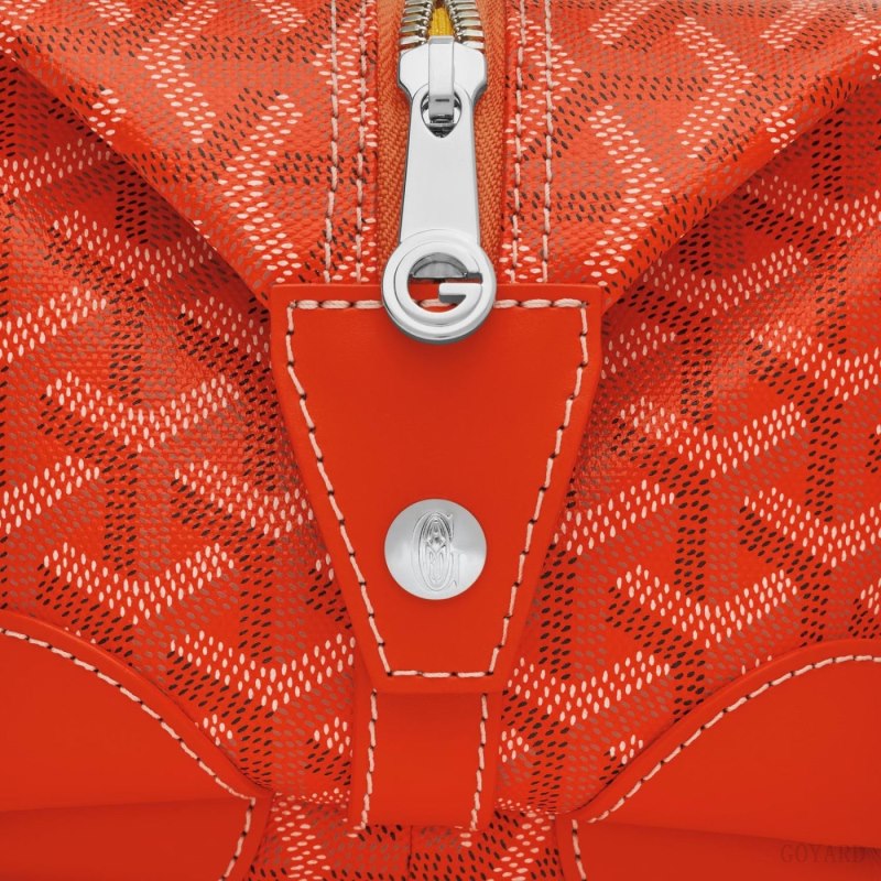 Accesorios Goyard Bowling 25 Toiletry Bag Naranjas | GY-THC2927