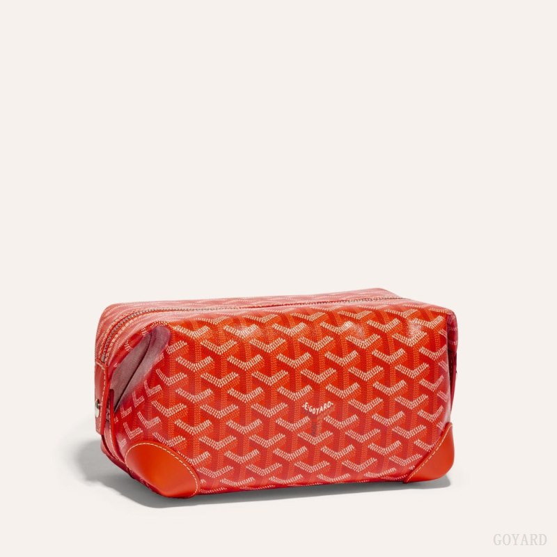 Accesorios Goyard Bowling 25 Toiletry Bag Naranjas | GY-THC2927