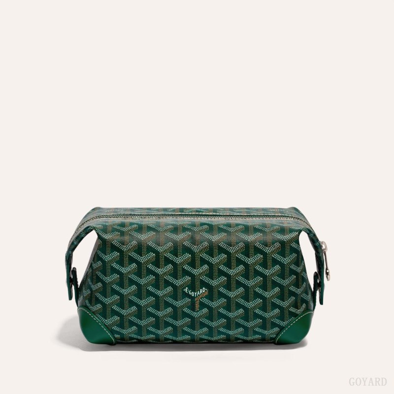 Accesorios Goyard Bowling 25 Toiletry Bag Verde | GY-ZQK4550