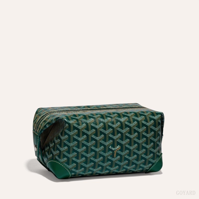 Accesorios Goyard Bowling 25 Toiletry Bag Verde | GY-ZQK4550