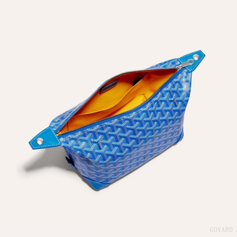 Accesorios Goyard Bowling 25 Toiletry Bag Azules | GY-KUU8047