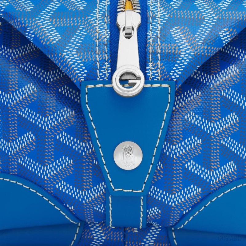 Accesorios Goyard Bowling 25 Toiletry Bag Azules | GY-KUU8047