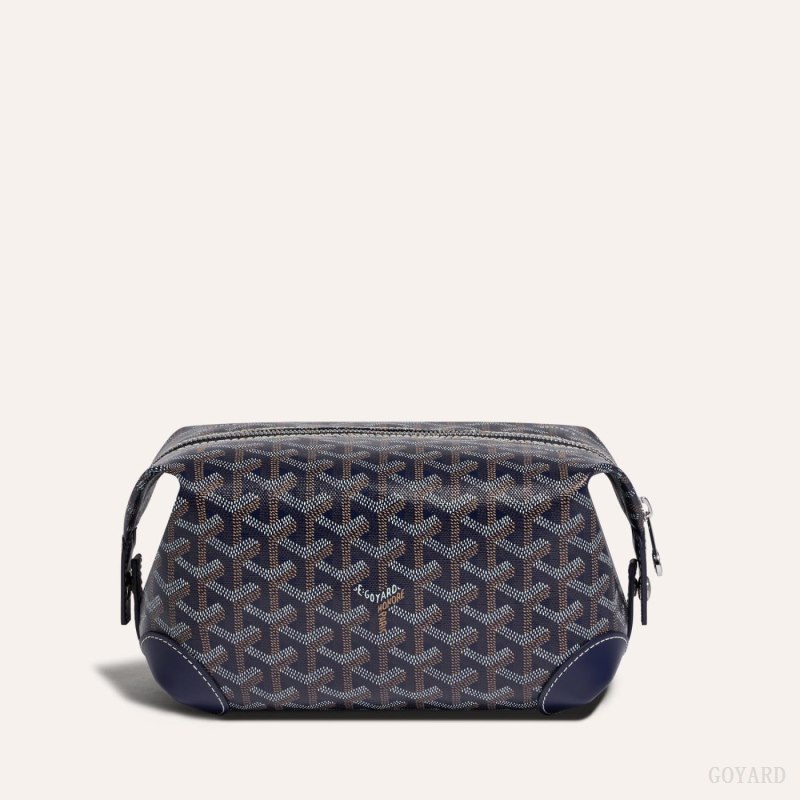 Accesorios Goyard Bowling 25 Toiletry Bag Azul Marino Azules | GY-FMN9292