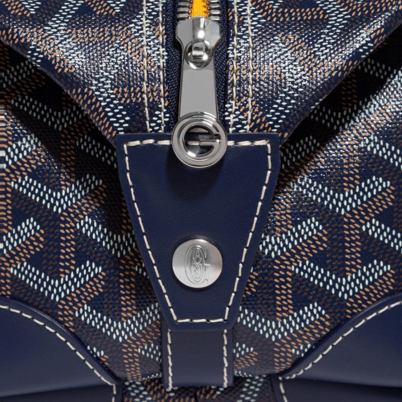 Accesorios Goyard Bowling 25 Toiletry Bag Azul Marino Azules | GY-FMN9292