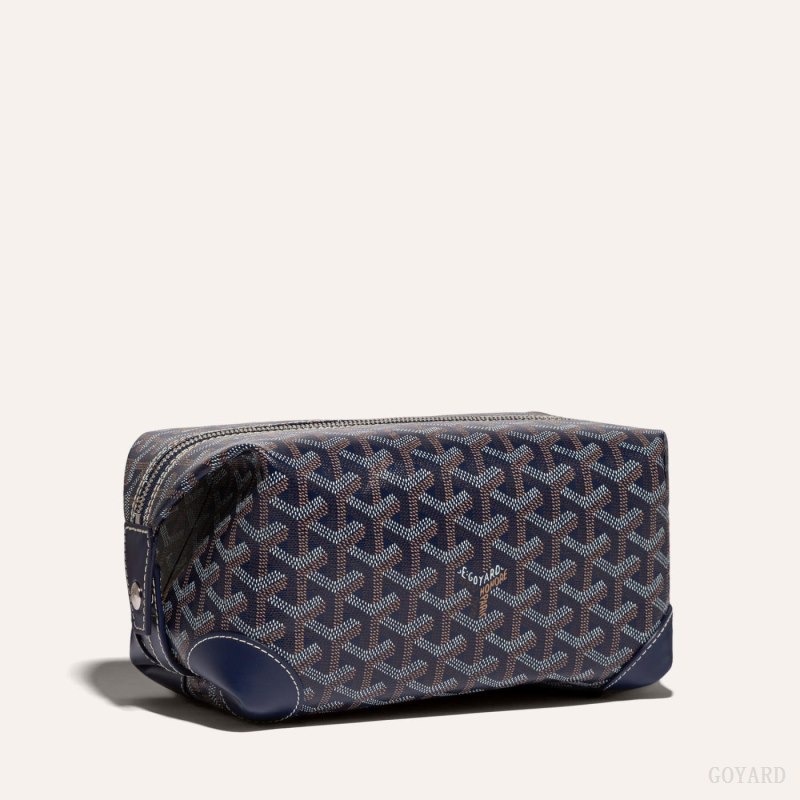 Accesorios Goyard Bowling 25 Toiletry Bag Azul Marino Azules | GY-FMN9292