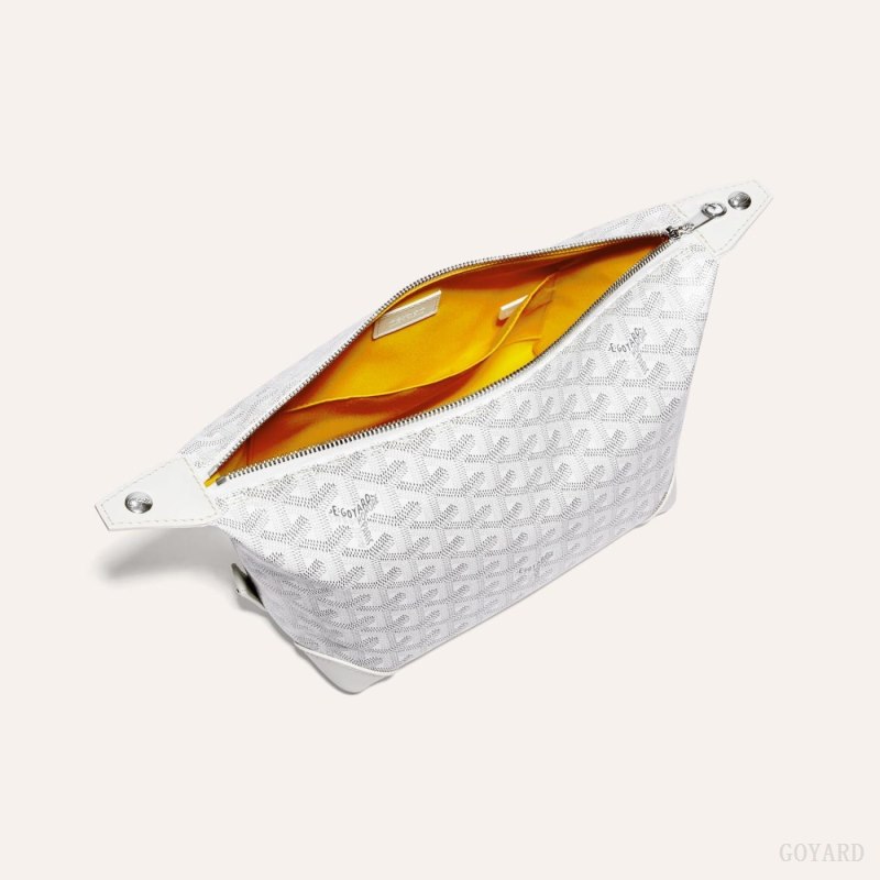 Accesorios Goyard Bowling 25 Toiletry Bag Blancas | GY-SVF5067