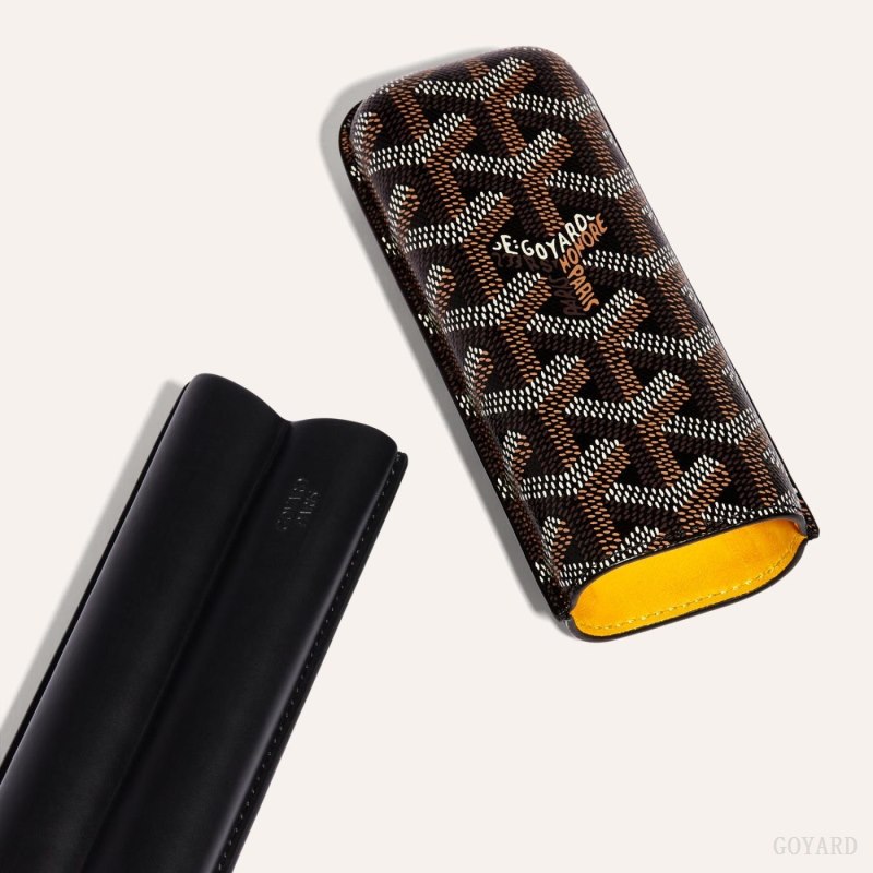 Accesorios Goyard CHURCHILL 2 CIGAR CASE Negras | GY-YWU5545