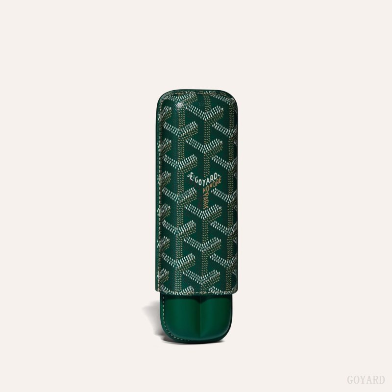 Accesorios Goyard CHURCHILL 2 CIGAR CASE Verde | GY-XLH0303