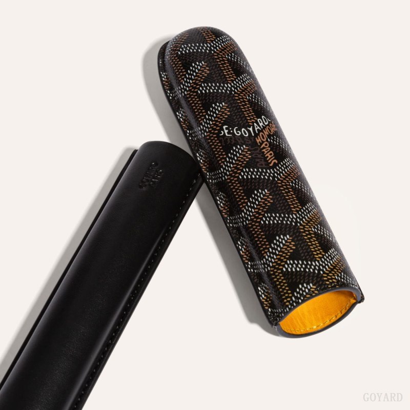 Accesorios Goyard CHURCHILL SINGLE CIGAR CASE Negras | GY-RTD4578