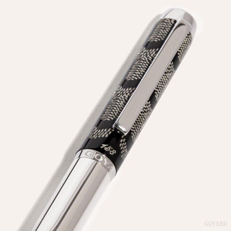 Accesorios Goyard Clamecy Fountain Pen Negras | GY-EYU5753