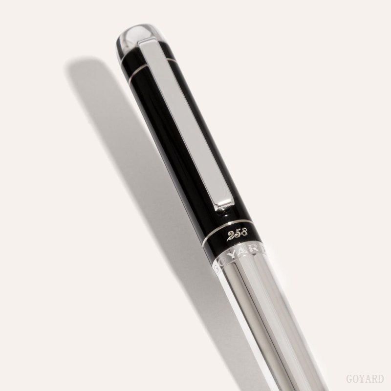 Accesorios Goyard Clamecy Rollerball Pen Negras | GY-IDP8244