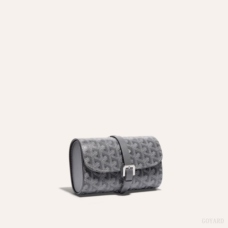 Accesorios Goyard DOUBLE TRAVEL WATCH CASE Gris | GY-KYI8459