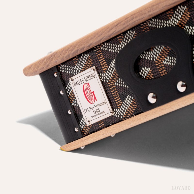 Accesorios Goyard EDMOND DOUBLE BOWL Negras | GY-QXR1204