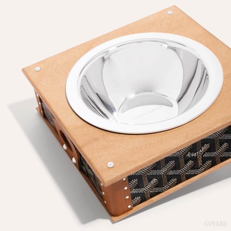 Accesorios Goyard EDMOND SINGLE BOWL Negras Marrones | GY-ORD9866