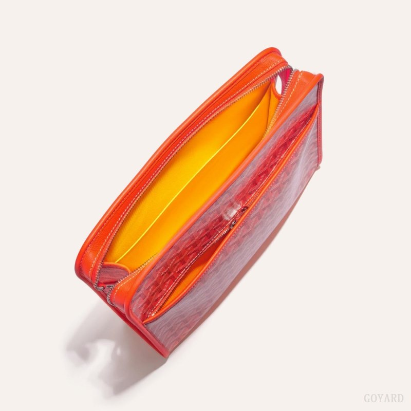 Accesorios Goyard JOUVENCE GM TOILET BAG Naranjas | GY-QAR4004