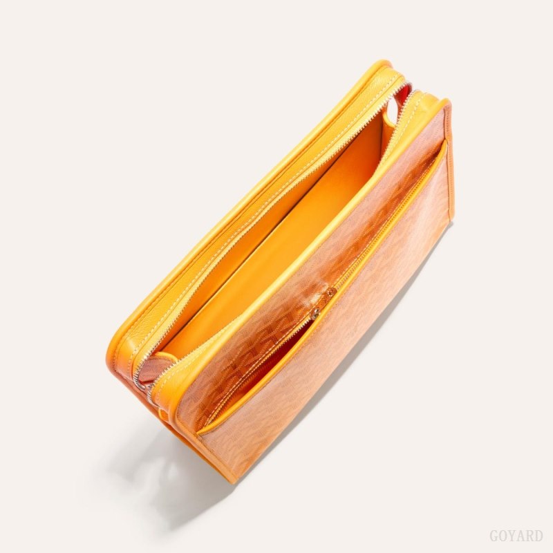 Accesorios Goyard JOUVENCE GM TOILET BAG Amarillo | GY-WZN4128