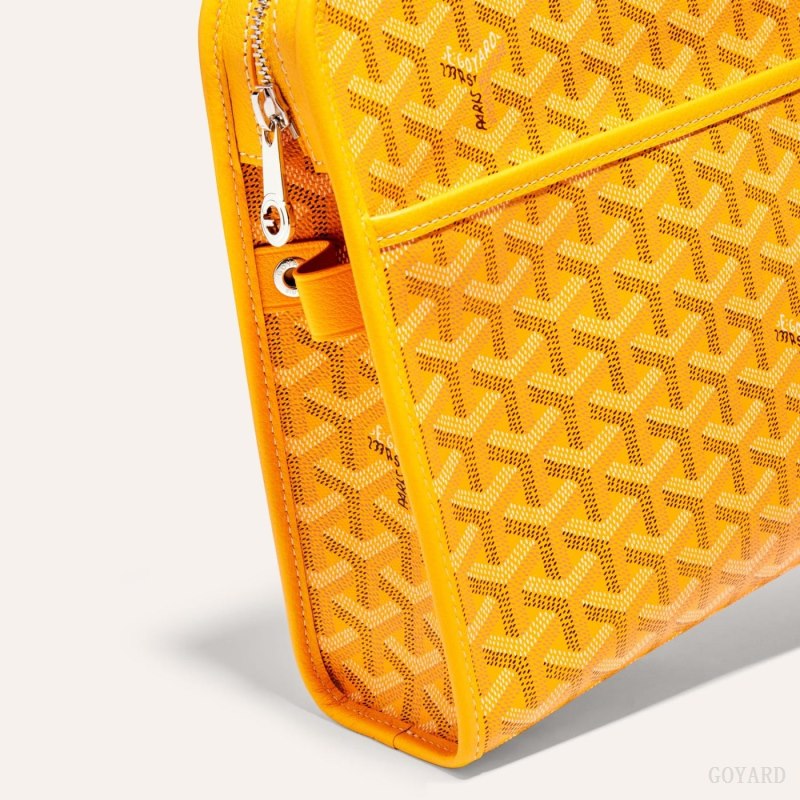Accesorios Goyard JOUVENCE GM TOILET BAG Amarillo | GY-WZN4128