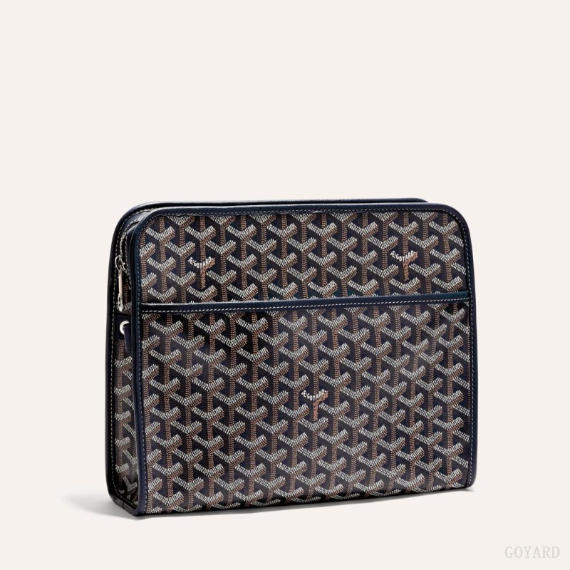 Accesorios Goyard JOUVENCE GM TOILET BAG Azul Marino Azules | GY-DGO7591