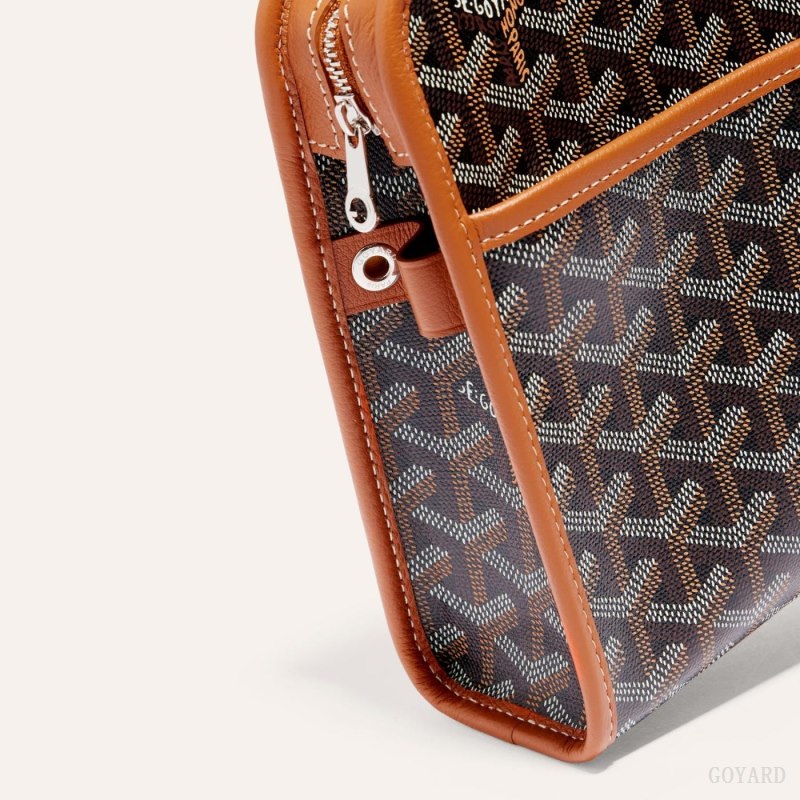 Accesorios Goyard JOUVENCE MM TOILET BAG Negras Marrones | GY-AVK6800