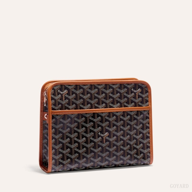 Accesorios Goyard JOUVENCE MM TOILET BAG Negras Marrones | GY-AVK6800