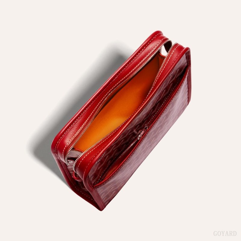 Accesorios Goyard JOUVENCE MM TOILET BAG Rojas | GY-WGO8702