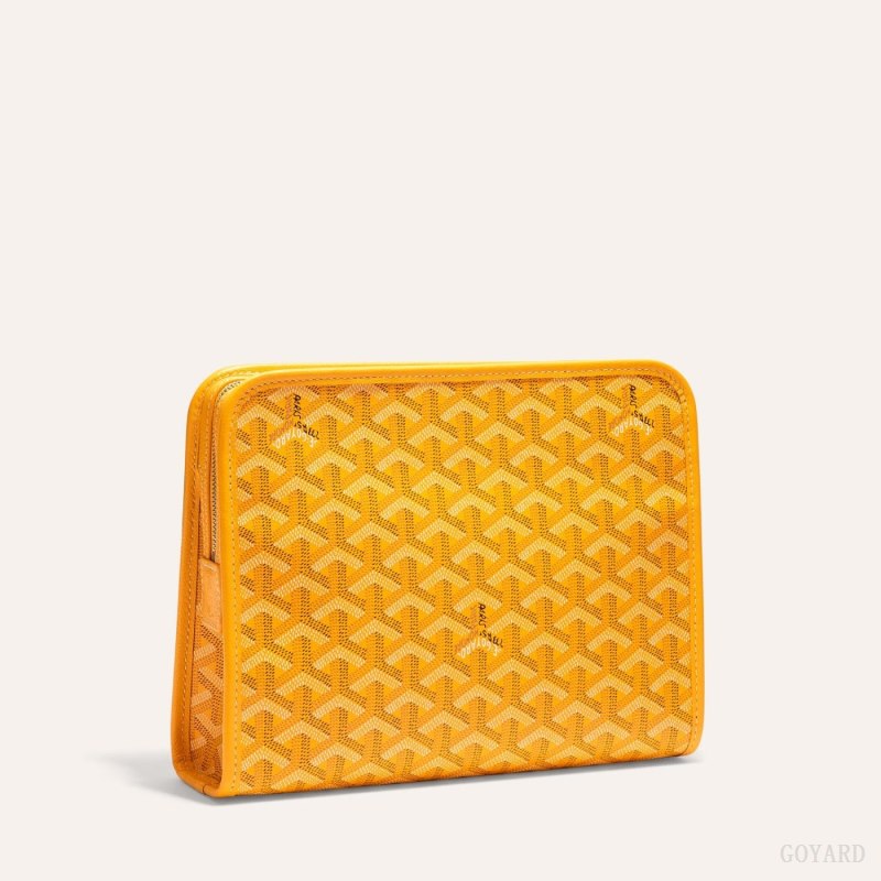 Accesorios Goyard JOUVENCE MM TOILET BAG Amarillo | GY-PEV6934