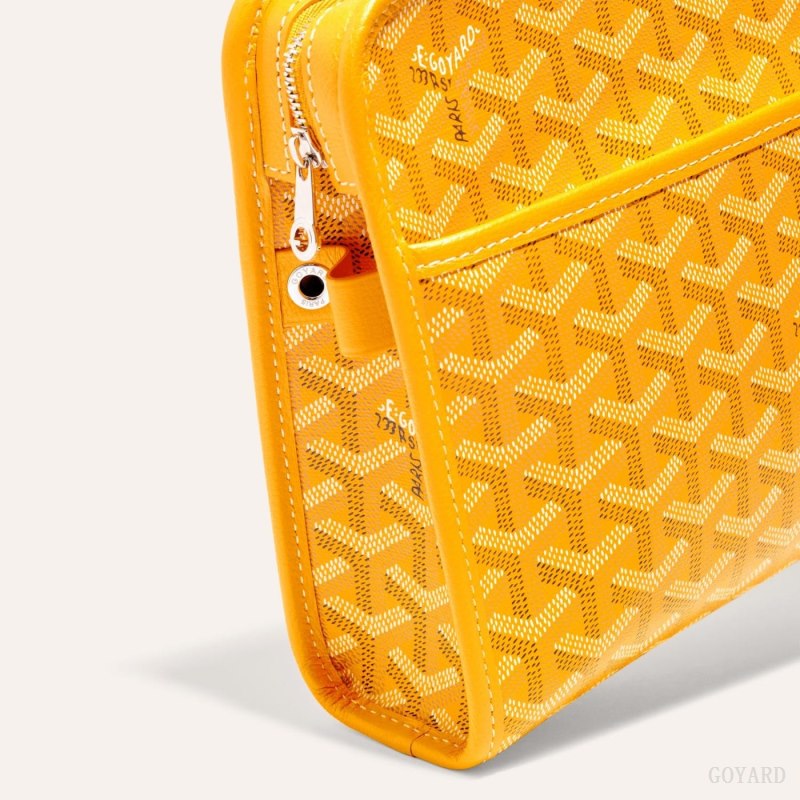 Accesorios Goyard JOUVENCE MM TOILET BAG Amarillo | GY-PEV6934