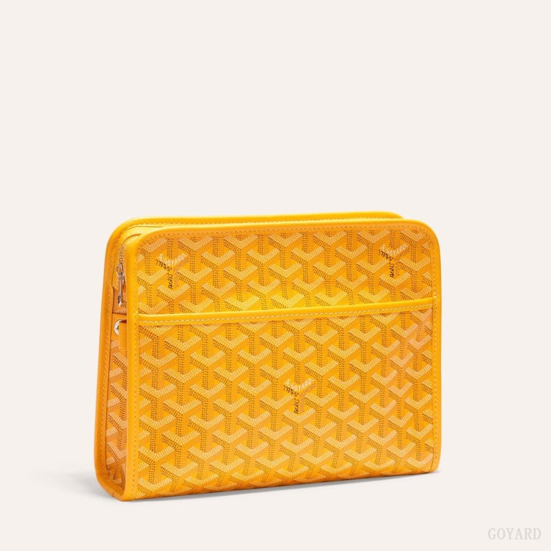 Accesorios Goyard JOUVENCE MM TOILET BAG Amarillo | GY-PEV6934