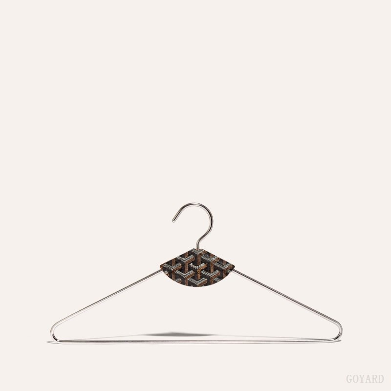 Accesorios Goyard LIVRÉE PAIR OF HANGERS Negras Marrones | GY-JOO0755
