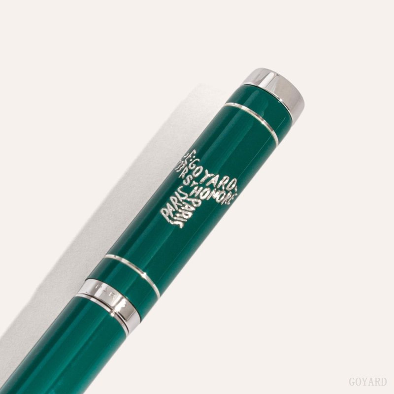 Accesorios Goyard Rollerball Travel Pen Verde | GY-YGZ6645