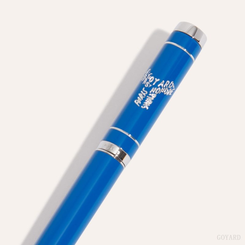 Accesorios Goyard Rollerball Travel Pen Azules | GY-THW4339