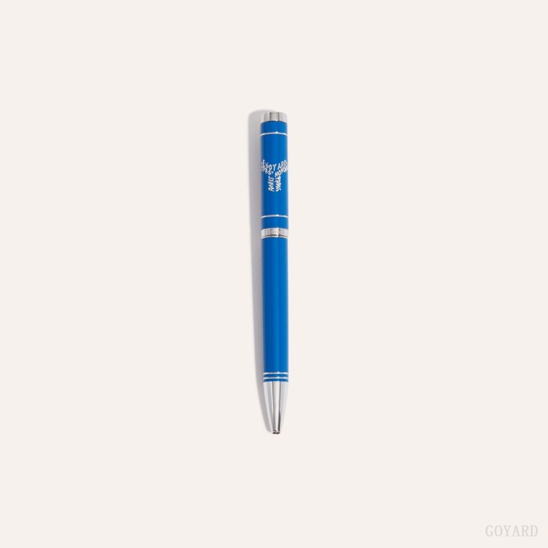 Accesorios Goyard Rollerball Travel Pen Azules | GY-THW4339