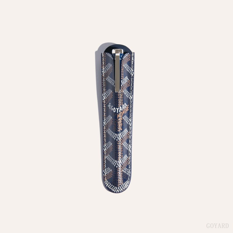 Accesorios Goyard Rollerball Travel Pen Azul Marino Azules | GY-EVK7040